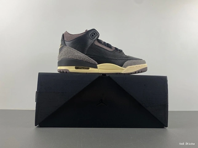 OG Ma Maniére Jordan Black  SP Violet 358 3 Retro A (Women's) EyeCatching FZ4811-001 Ore 0721